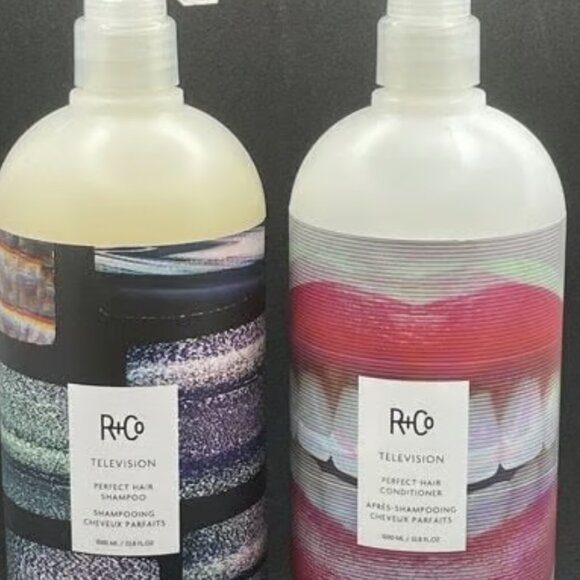 R+Co Television Perfect Hair Shampoo & Conditioner Duo 33.8 OZ W/ PUMPS - Picture 1 of 1